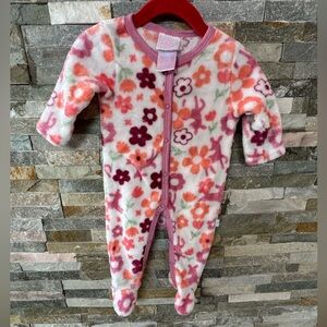 Soft fleece Floral Kids One Piece